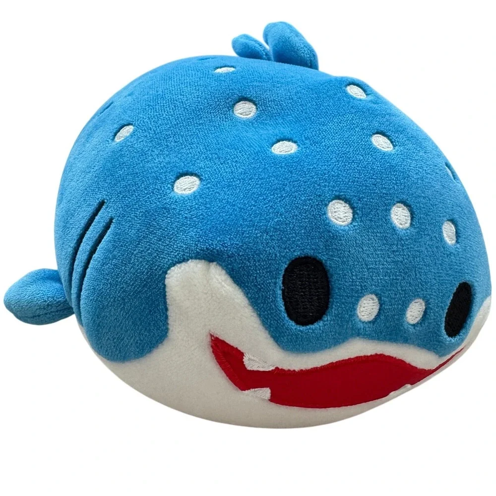 Cancun Zoo Friends Blue Whale Shark Plush Stuffed Animal Spotted SquishyToy 9.5